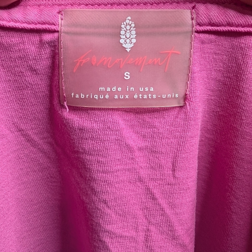 FP Movement Pink T Shirt | Size S - Picture 3 of 4